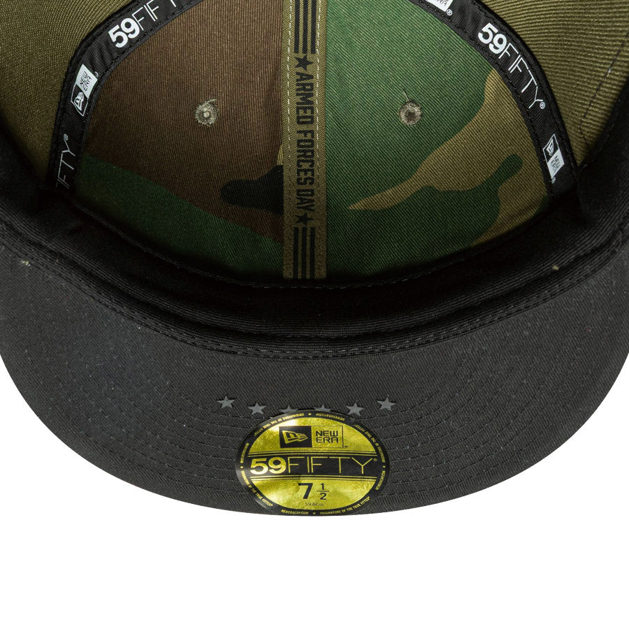 NEW ERA 59FIFTY バイザー裏 ディテール