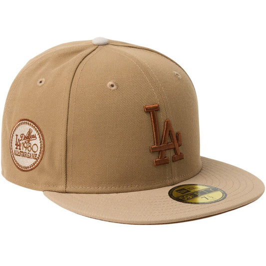 NEW ERA 59FIFTY ドジャース カモフラージュ 左斜め