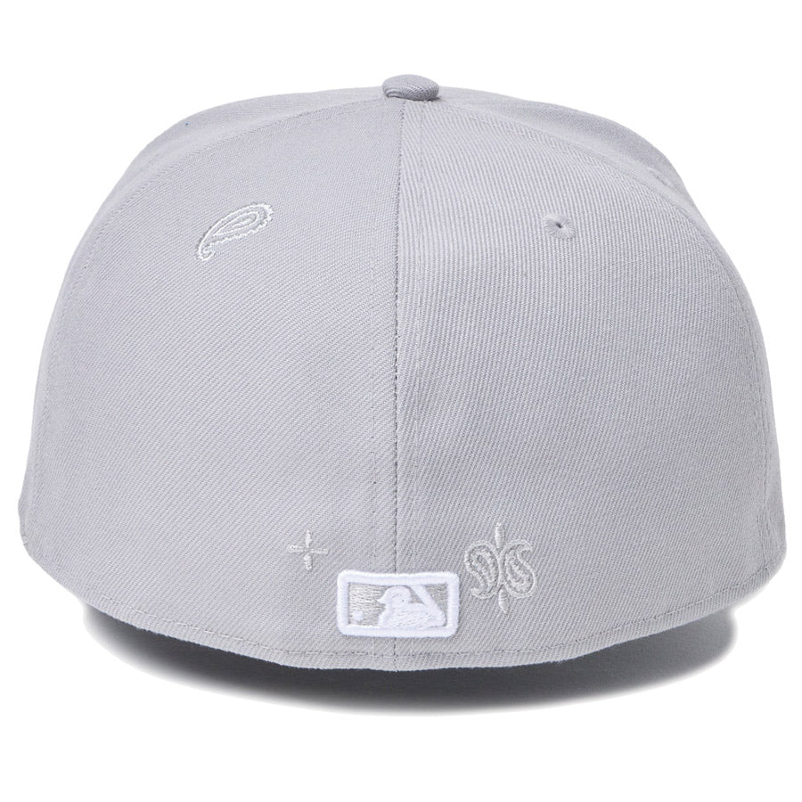 NEW ERA（ニューエラ）59FIFTY ドジャース ペイズリー刺繍 グレー