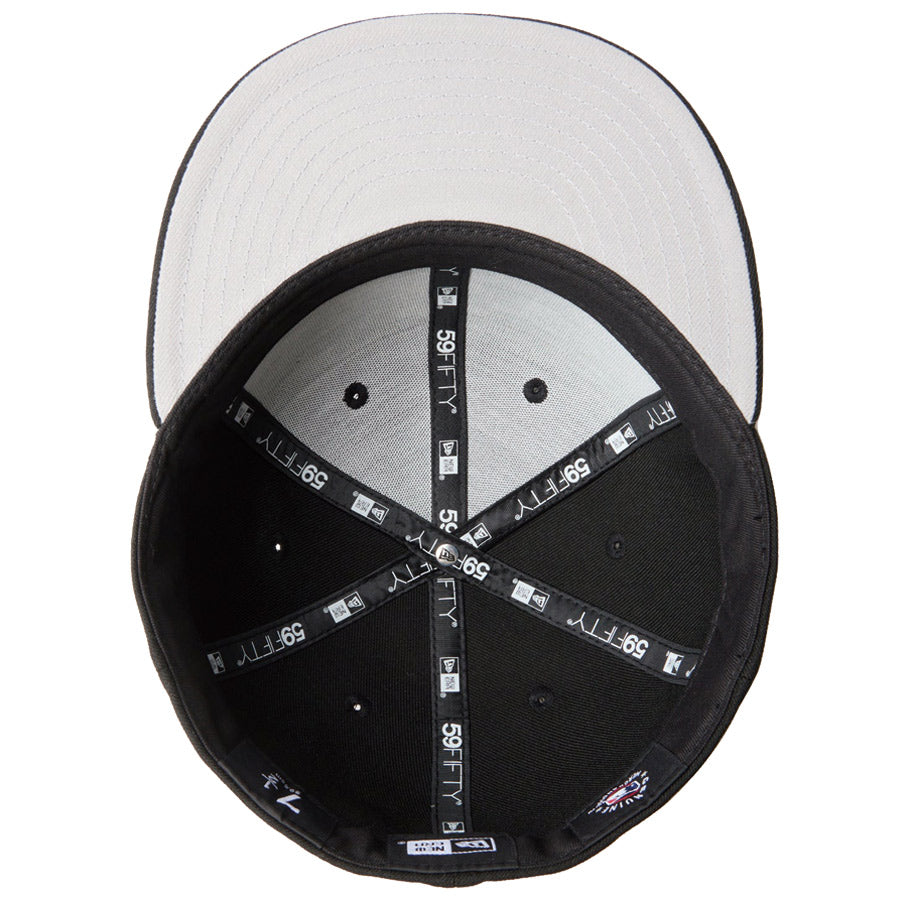 NEW ERA（ニューエラ）59FIFTY 内側 ブラック ディテール