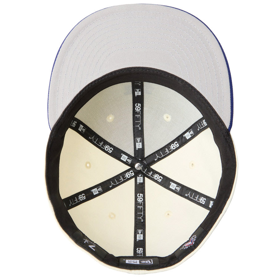 NEW ERA（ニューエラ）59FIFTY 内側 クロームホワイト ディテール