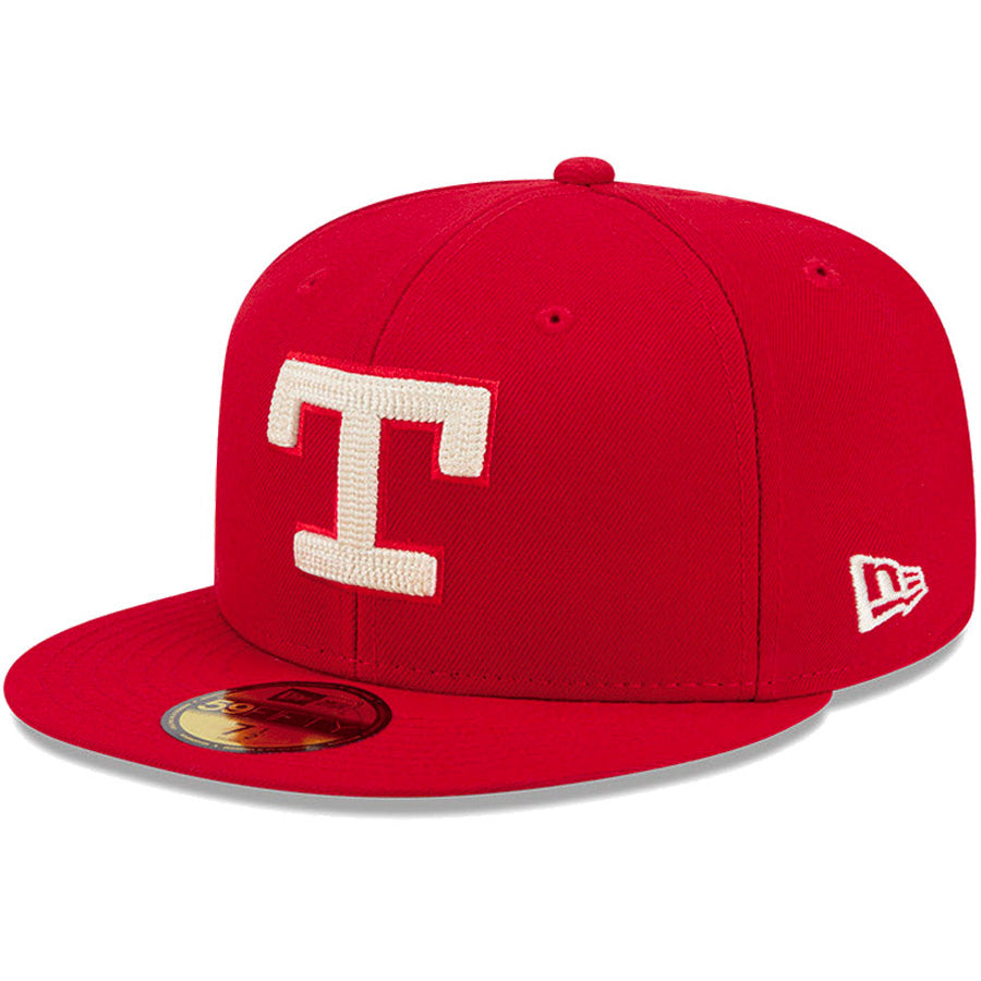 NEW ERA 59FIFTY レンジャーズ 左斜めスタイル
