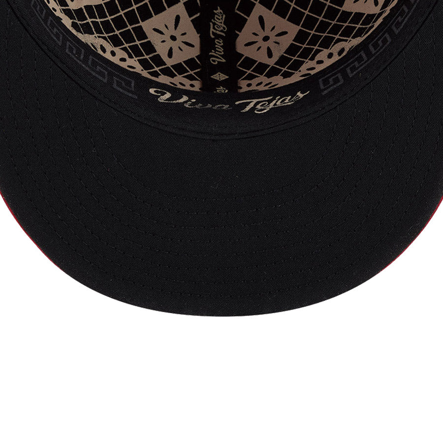 NEW ERA つば裏ディテール