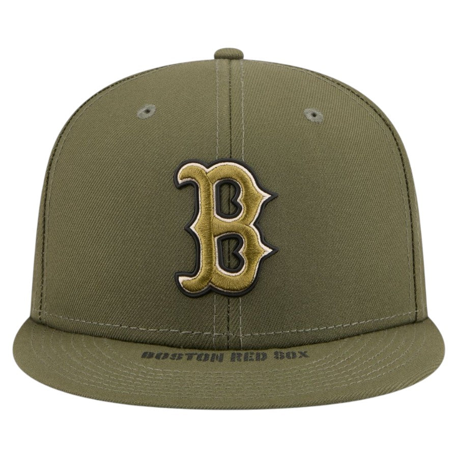NEW ERA 59FIFTY レッドソックス 正面ロゴ
