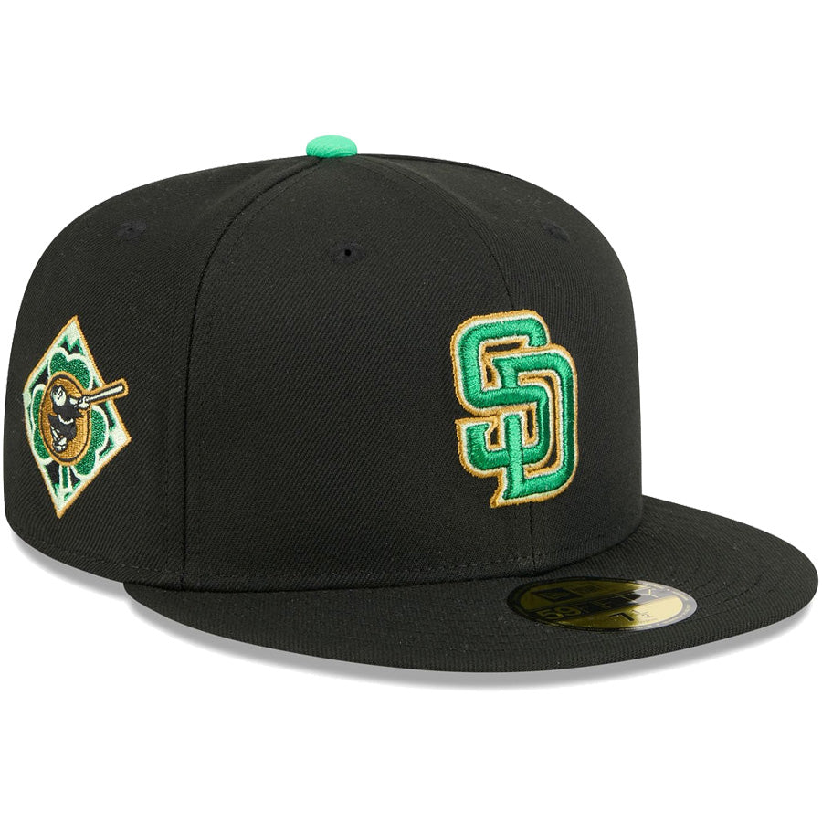 NEW ERA（ニューエラ）59FIFTY St. Patrick's Day サンディエゴ・パドレス ブラック
