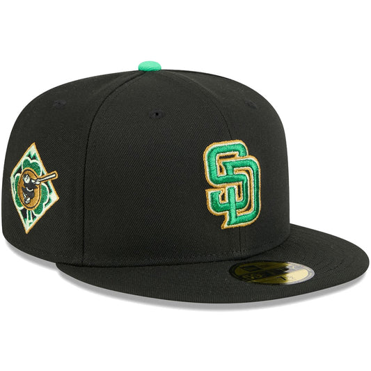 NEW ERA（ニューエラ）59FIFTY St. Patrick's Day サンディエゴ・パドレス ブラック