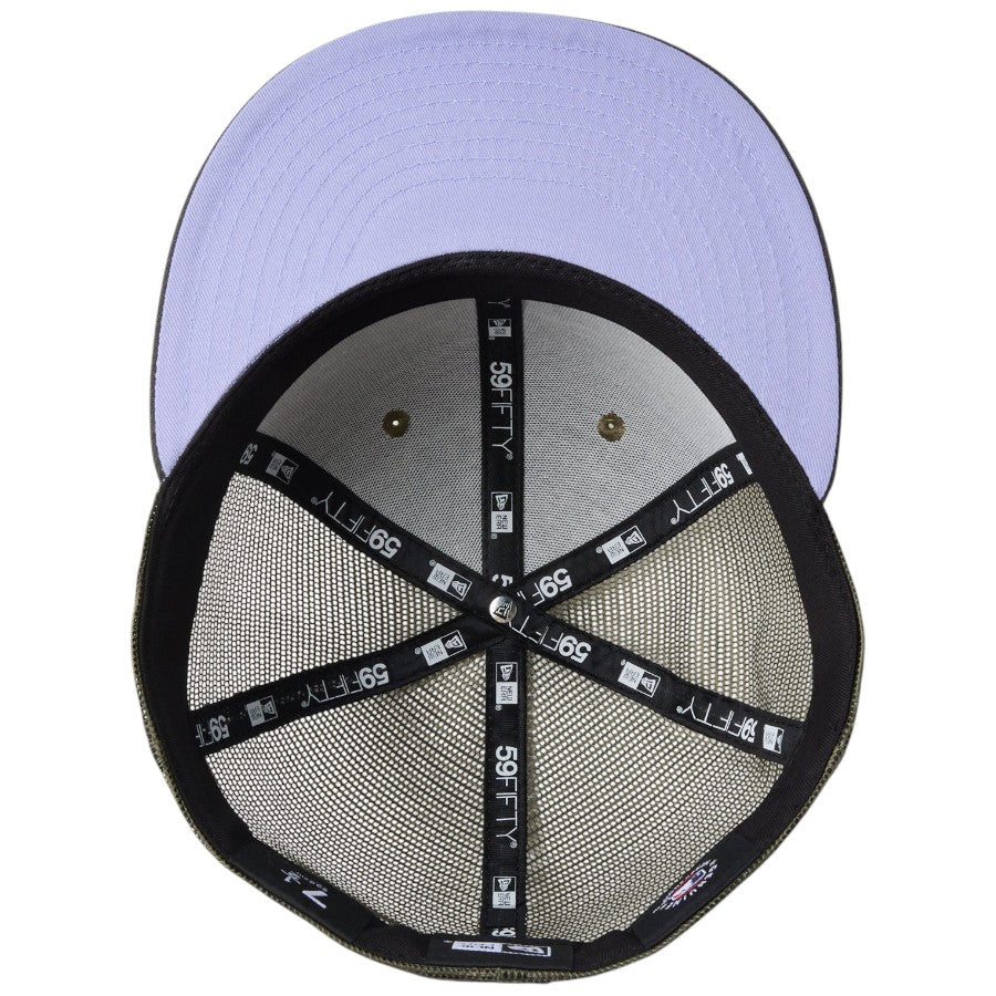 NEW ERA 59FIFTY トラッカー ニューヨーク・ヤンキース Hydrangea アンダーバイザー