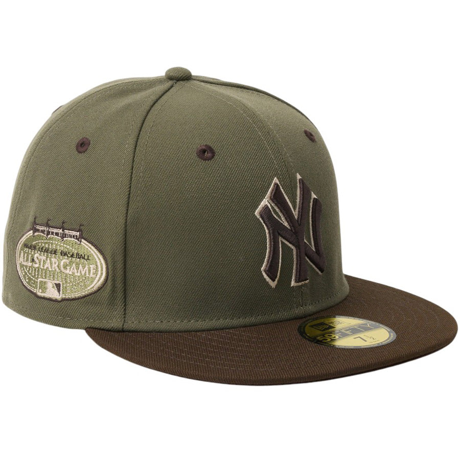 NEW ERA 59FIFTY ヤンキース カモフラ 左斜め