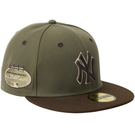 NEW ERA 59FIFTY ヤンキース カモフラ 左斜め