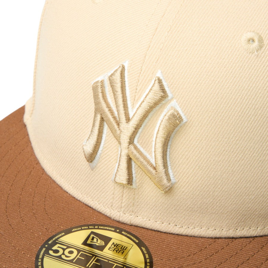 NEW ERA ヤンキース ロゴ刺繍 フロント