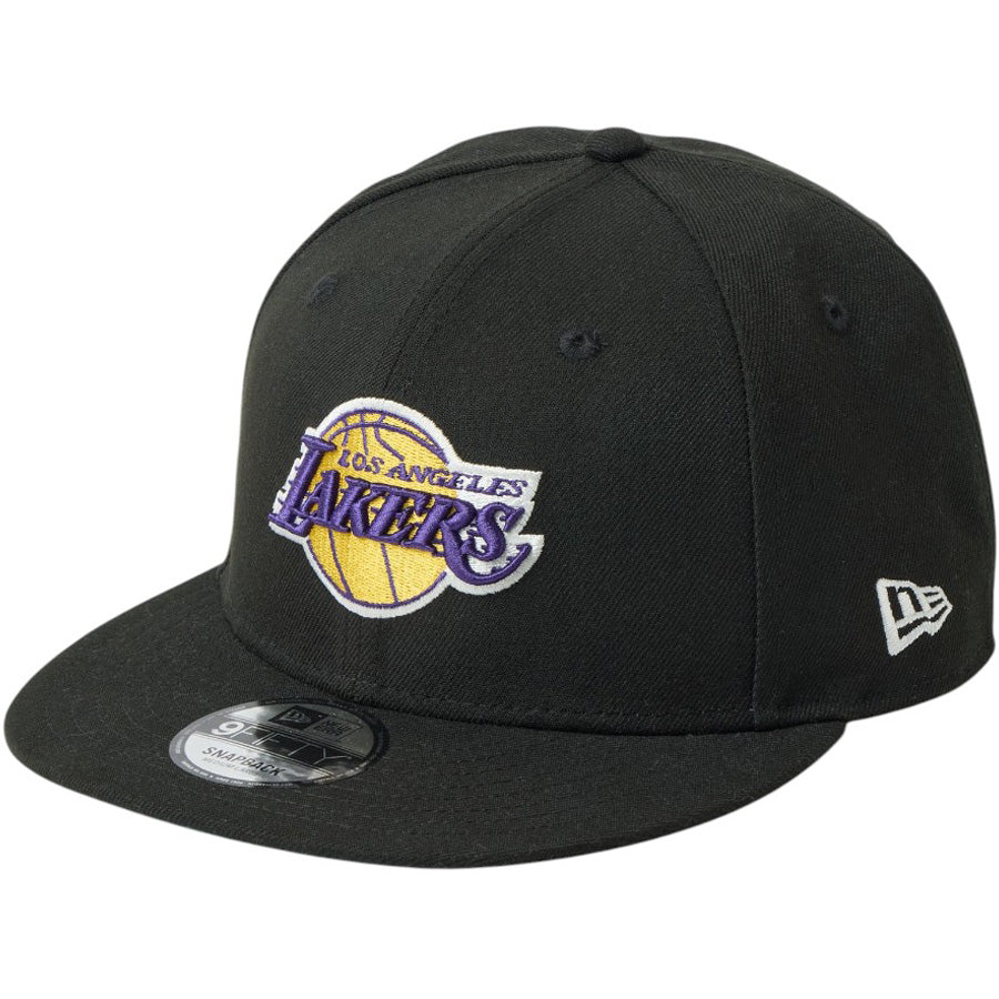NEW ERA 9FIFTY レイカーズ ブラック 左斜め
