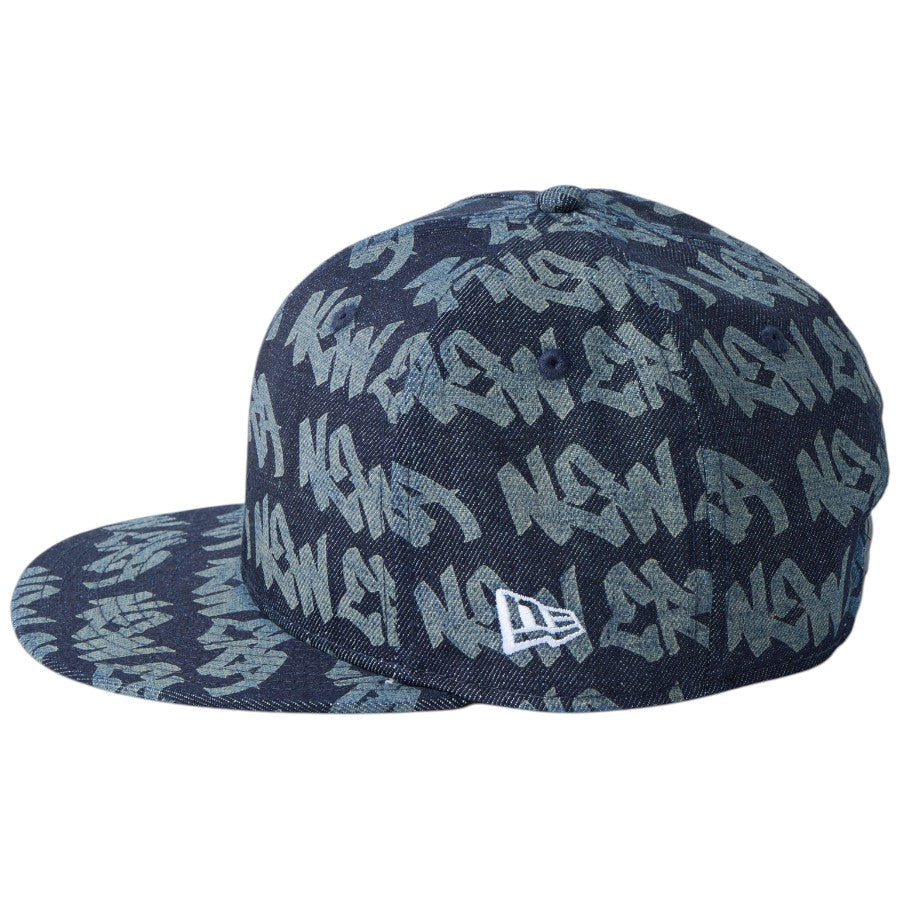 NEW ERA フラッグロゴ刺繍 左側面