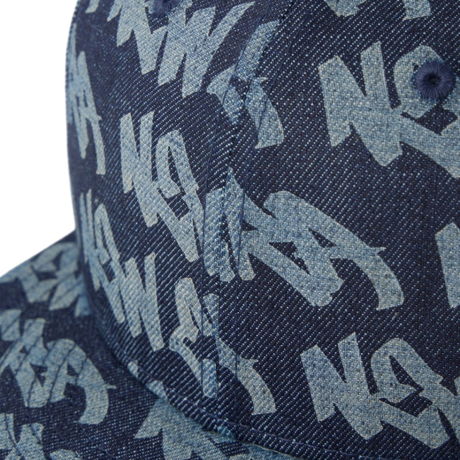 NEW ERA フロントロゴ レーザー加工 ディテール