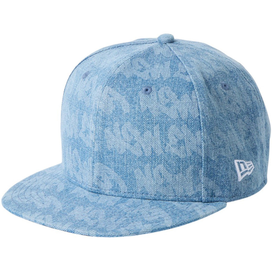 NEW ERA ウォッシュドデニム 左斜めスタイル