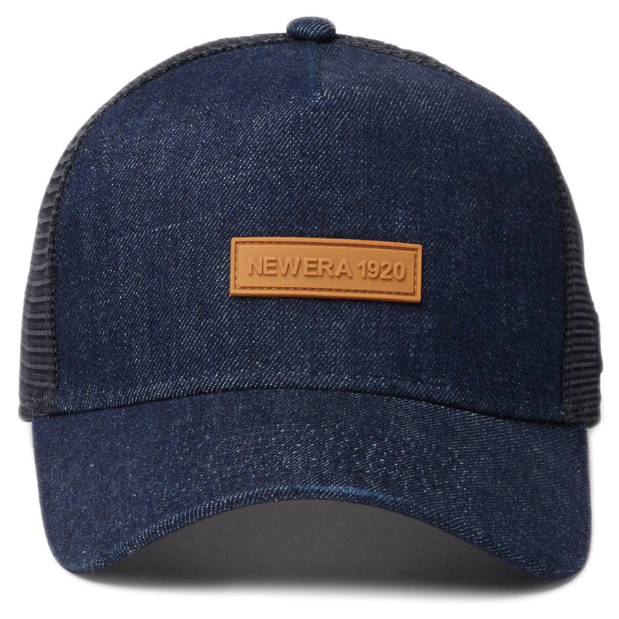 NEW ERA（ニューエラ）9FORTY A-Frame デニムキャップ ウォッシュド 正面