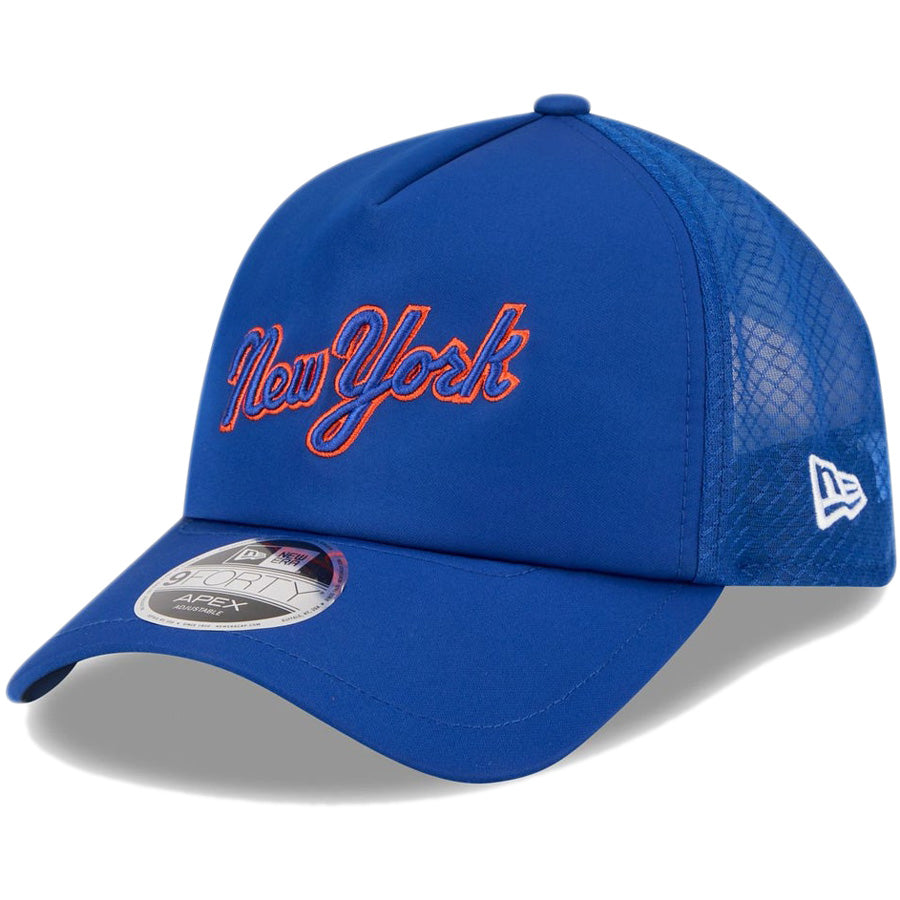NEW ERA（ニューエラ）9FORTY APEX 2026 MLB Batting Practice ニューヨーク・メッツ ブルー