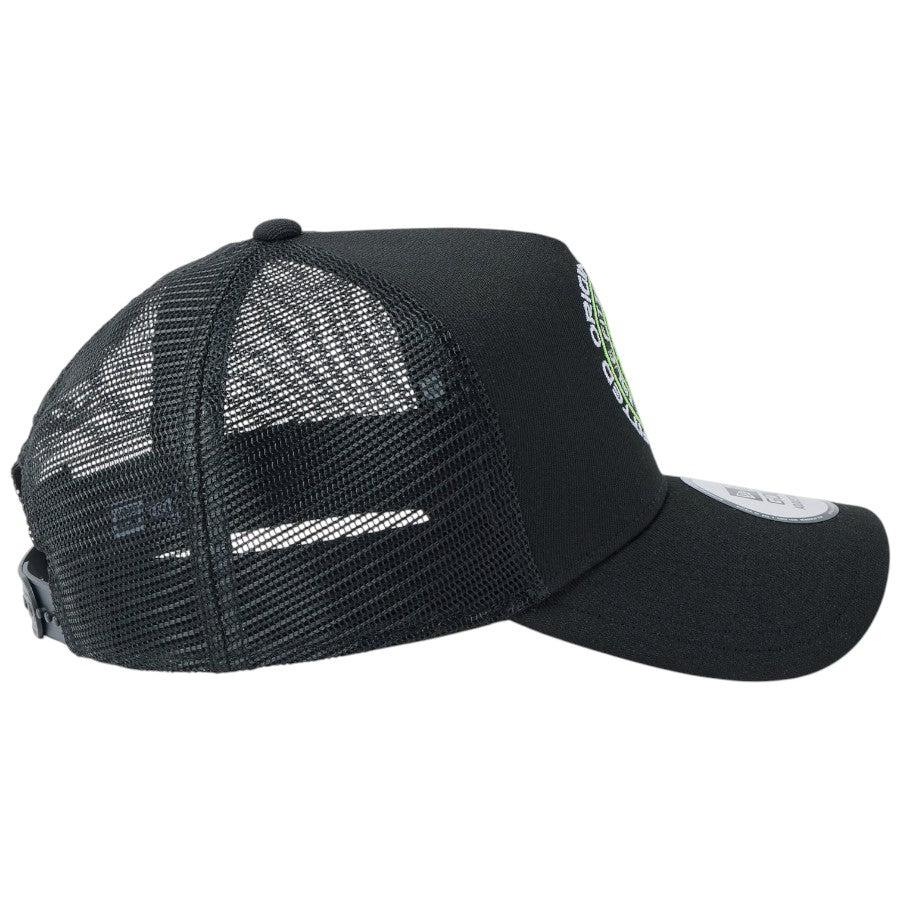 NEW ERA キャップ ブラック 側面