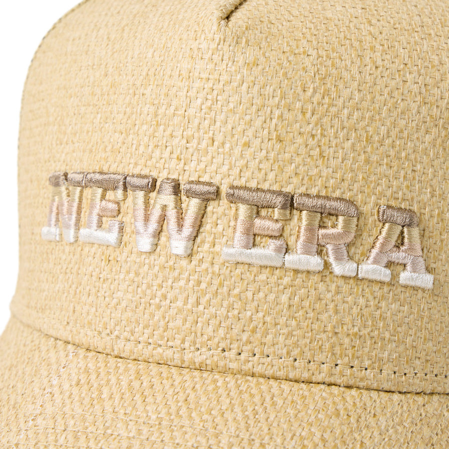 NEW ERA グラデーションロゴ刺繍 ディテール