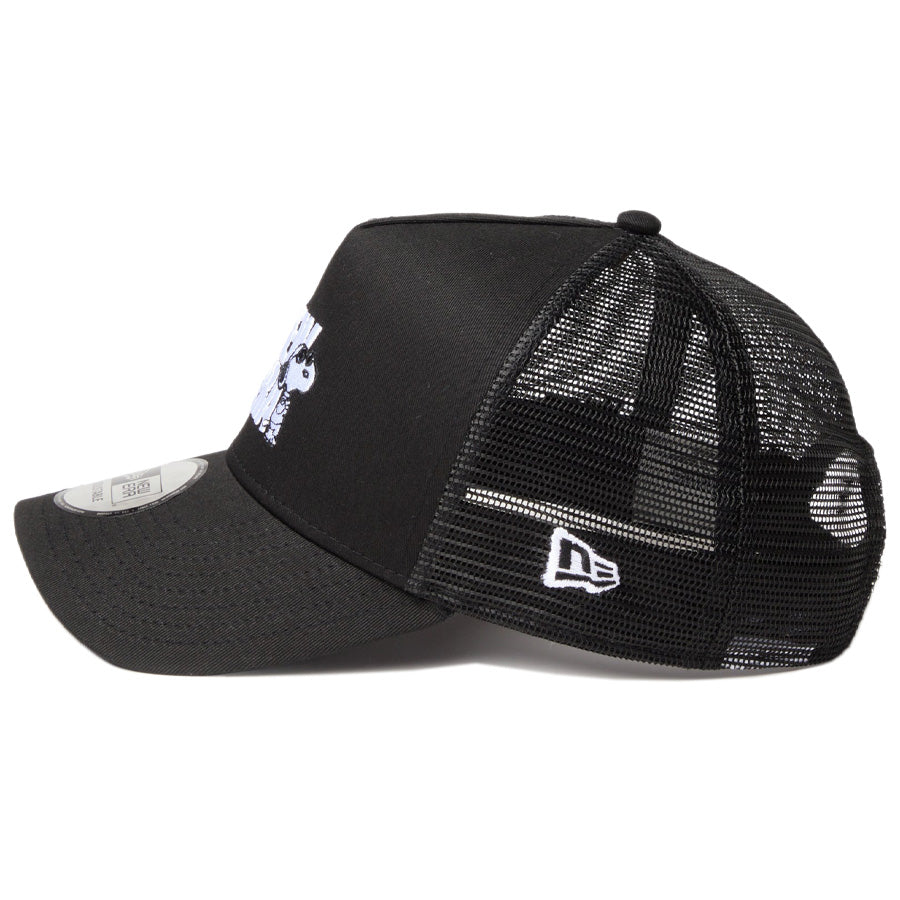 NEW ERA キャップ ブラック 側面