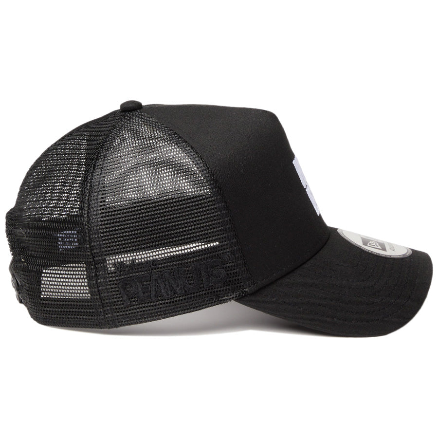 NEW ERA vintage peanuts サイドロゴ ブラック