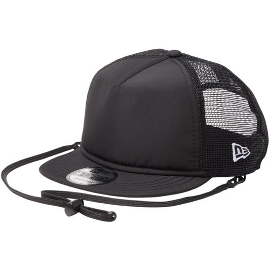 NEW ERA テックサーフ キャップ ブラック 左斜め