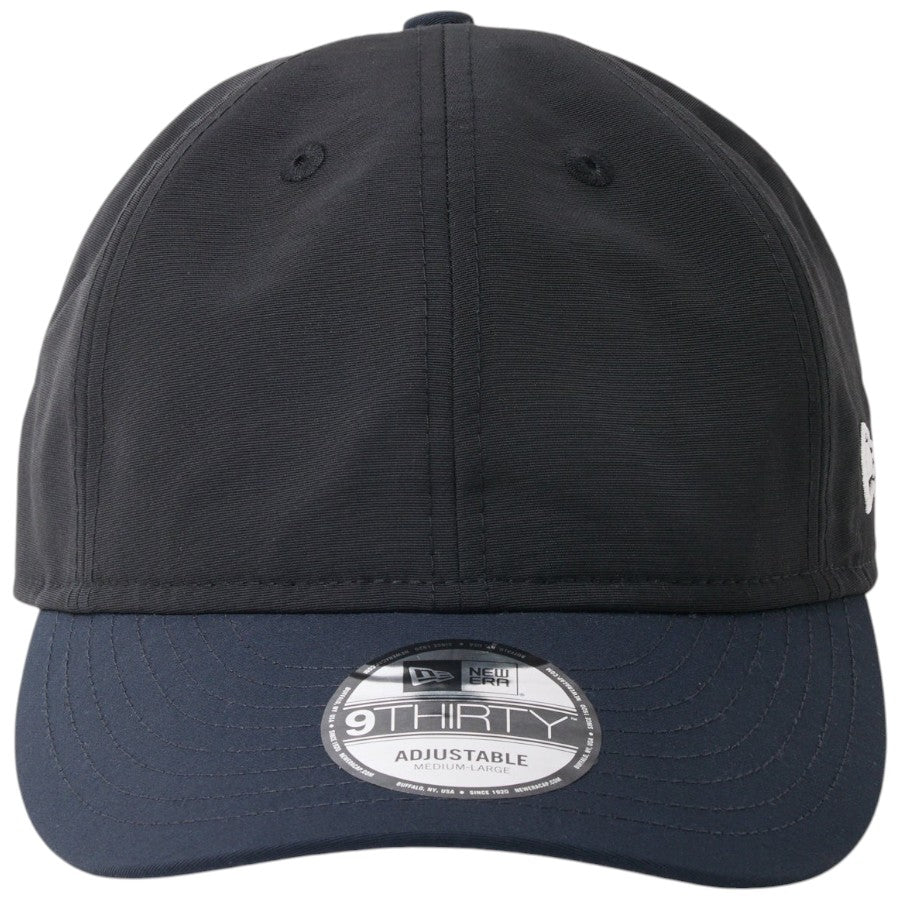 NEW ERA 9THIRTY Grosgrain ベーシック ブラック ネイビー 正面画像