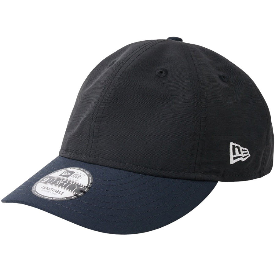 NEW ERA 9THIRTY Grosgrain ベーシック ブラック ネイビー 左斜め画像