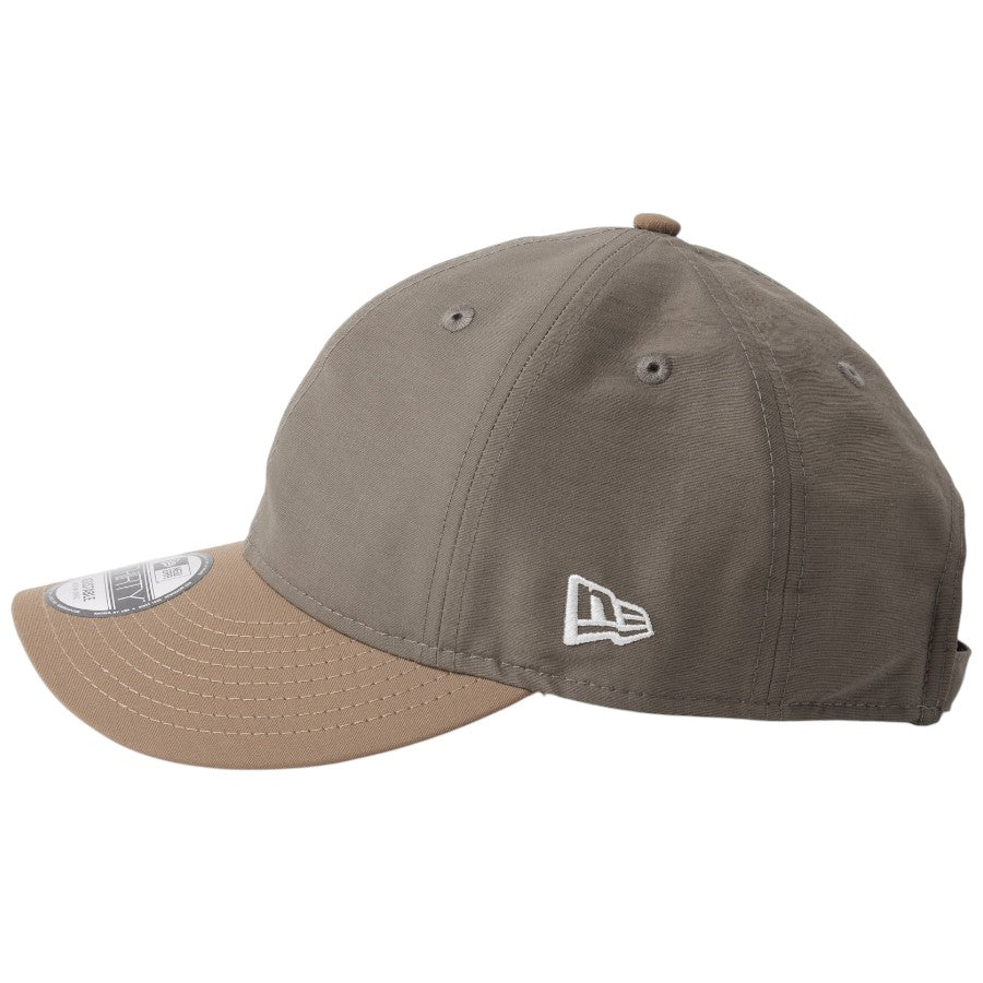 NEW ERA 9THIRTY Grosgrain ベーシック NEフラッグ刺繍 オリーブ カーキ