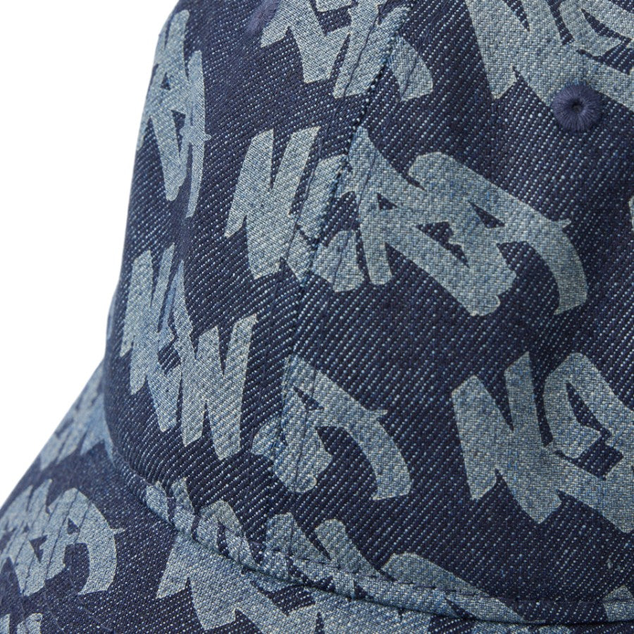 NEW ERA レーザー加工ロゴ デニム ディテール