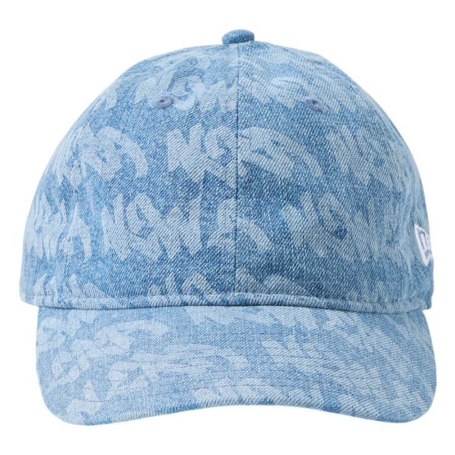 NEW ERA 9THIRTY ウォッシュドデニムキャップ 正面