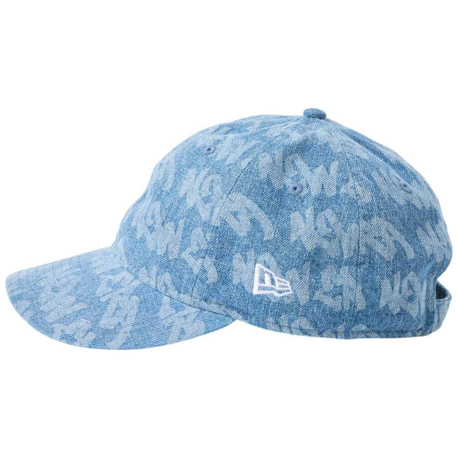 NEW ERA NEフラッグ刺繍 ウォッシュドデニム