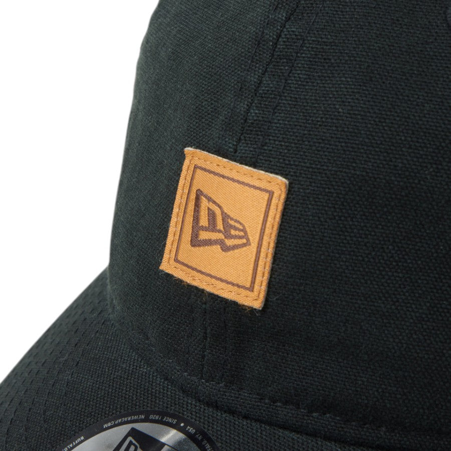 NEW ERA 9THIRTY フラッグロゴ ウーブンパッチ ブラック ロゴ詳細