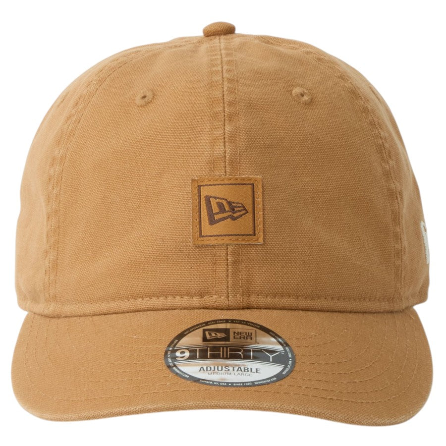 NEW ERA 9THIRTY Washed Duck ライトブロンズ 正面