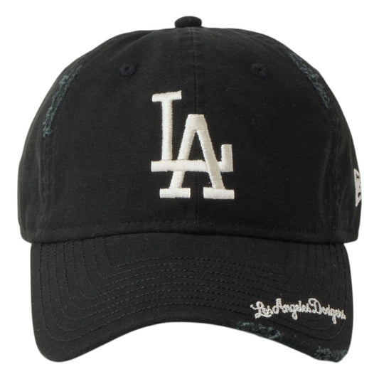 NEW ERA ドジャースキャップ ブラック 正面