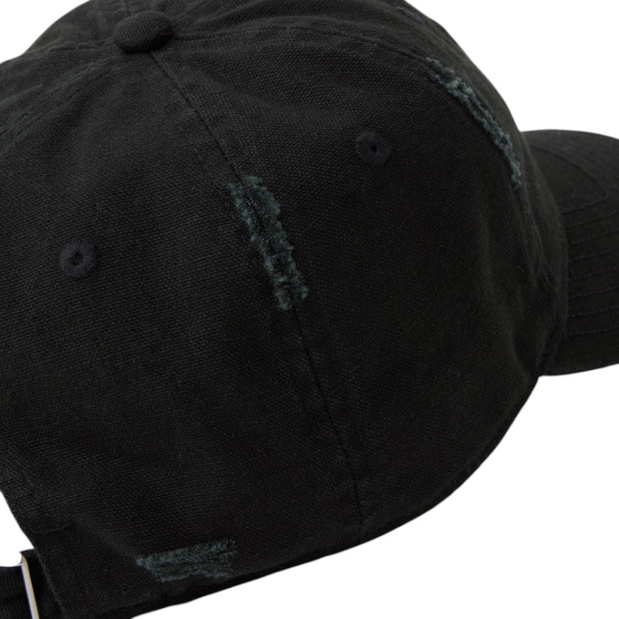 NEW ERA ダメージ加工 ブラック 詳細