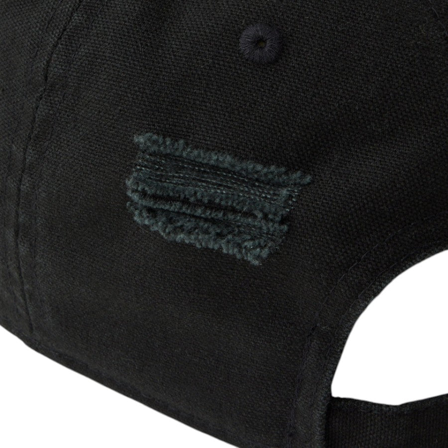 NEW ERA ダメージ加工 ブラック 詳細2