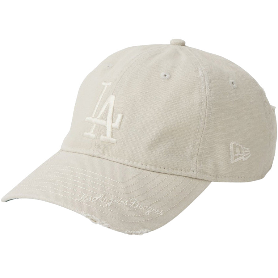 NEW ERA 9TWENTY ドジャース ストーン 左斜めキャップ