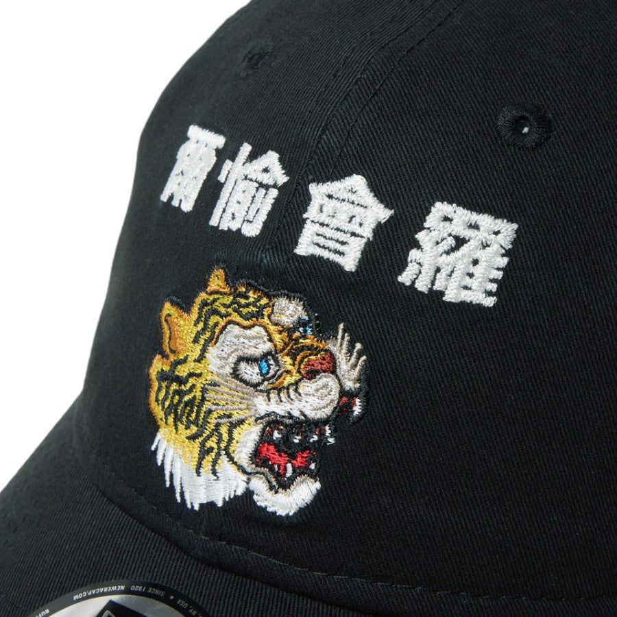 NEW ERA 虎 漢字ロゴ フロント刺繍