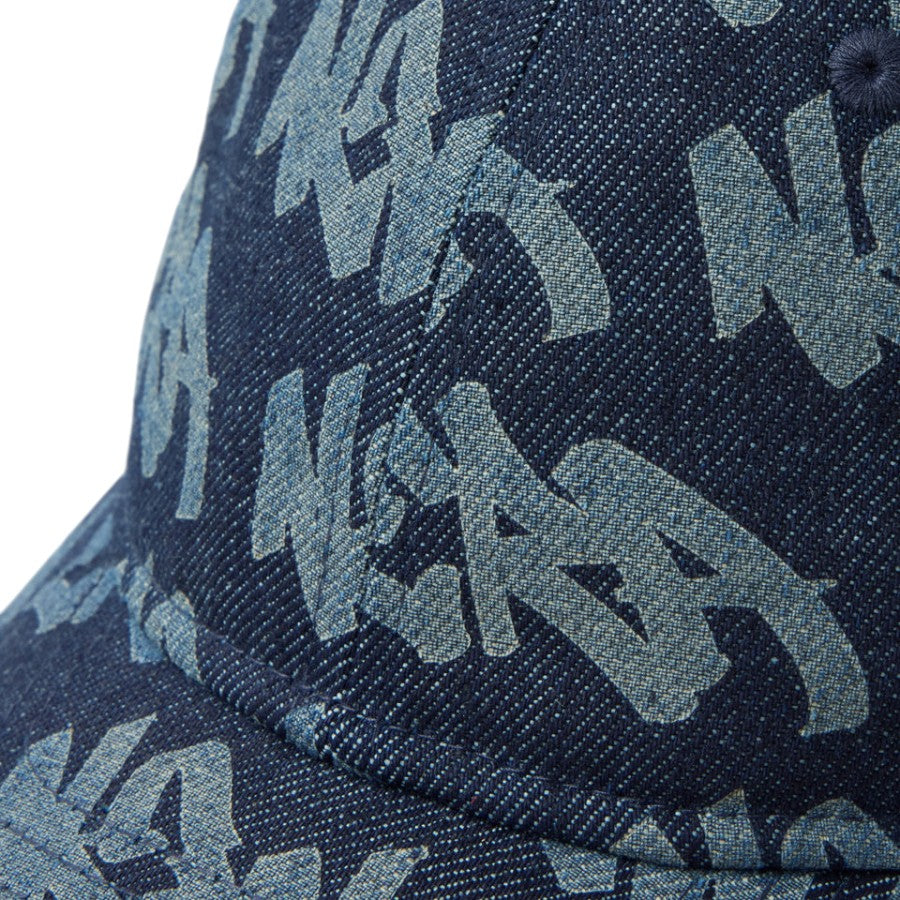 NEW ERA レーザー加工 ロゴ デニム 詳細