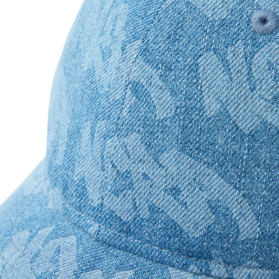 NEW ERA レーザー加工 ロゴ ウォッシュドデニム 詳細