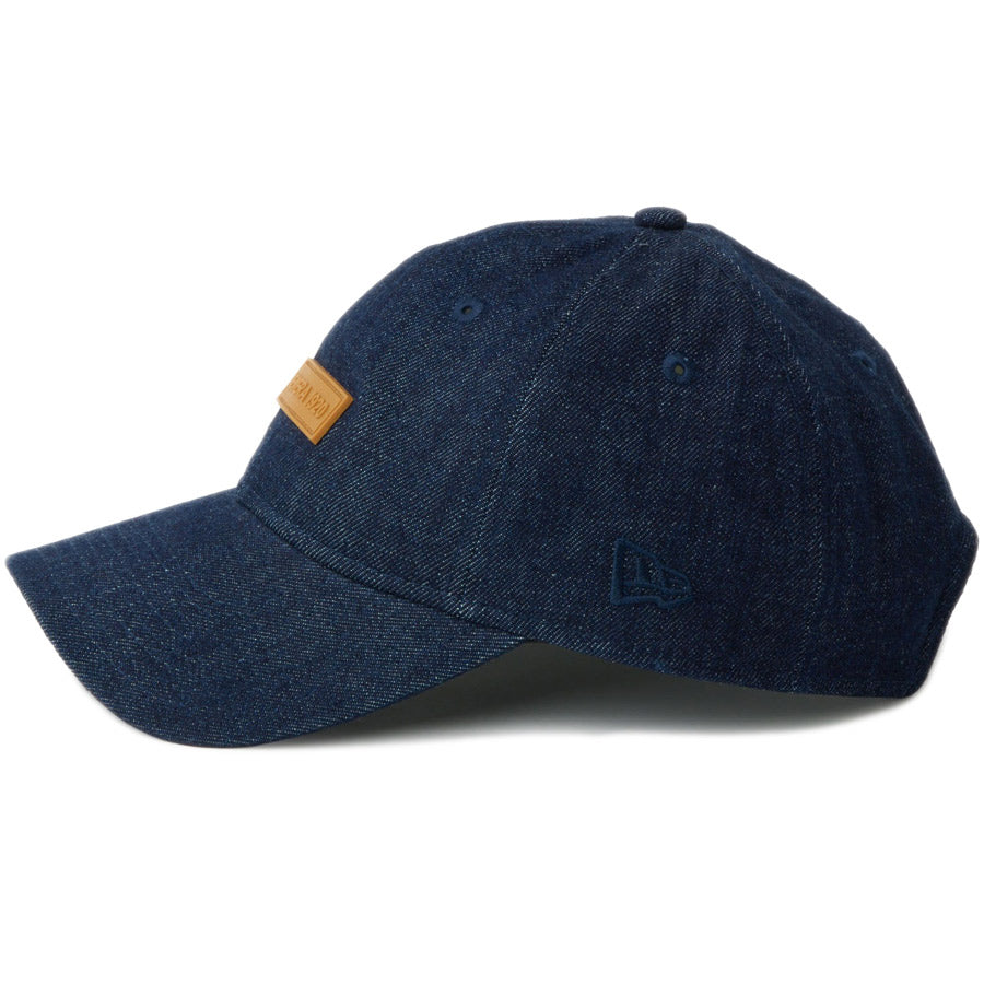 NEW ERA（ニューエラ） NEロゴ刺繍 サイド ディテール インディゴ