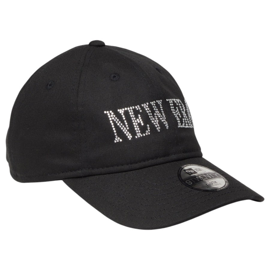 NEW ERA キッズ 9TWENTY ラインストーン 右斜めスタイル