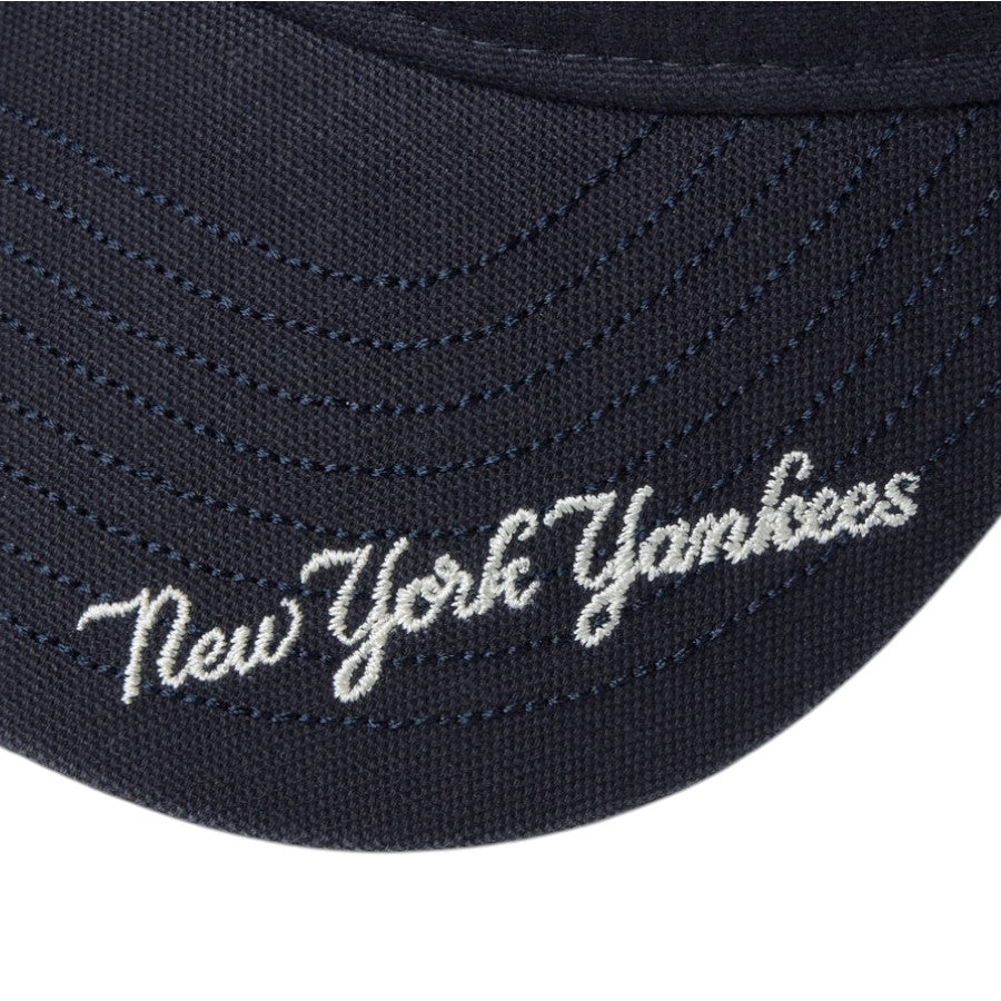 NEW ERA バイザー ロゴ刺繍 詳細