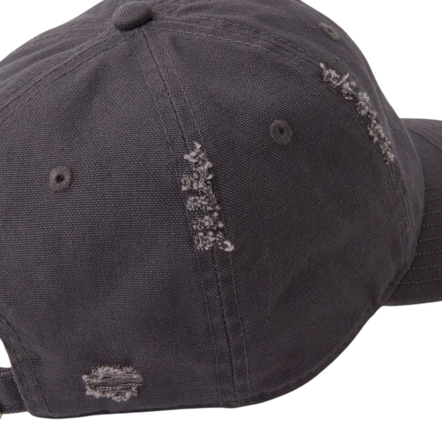 NEW ERA ダメージ加工 グラファイト