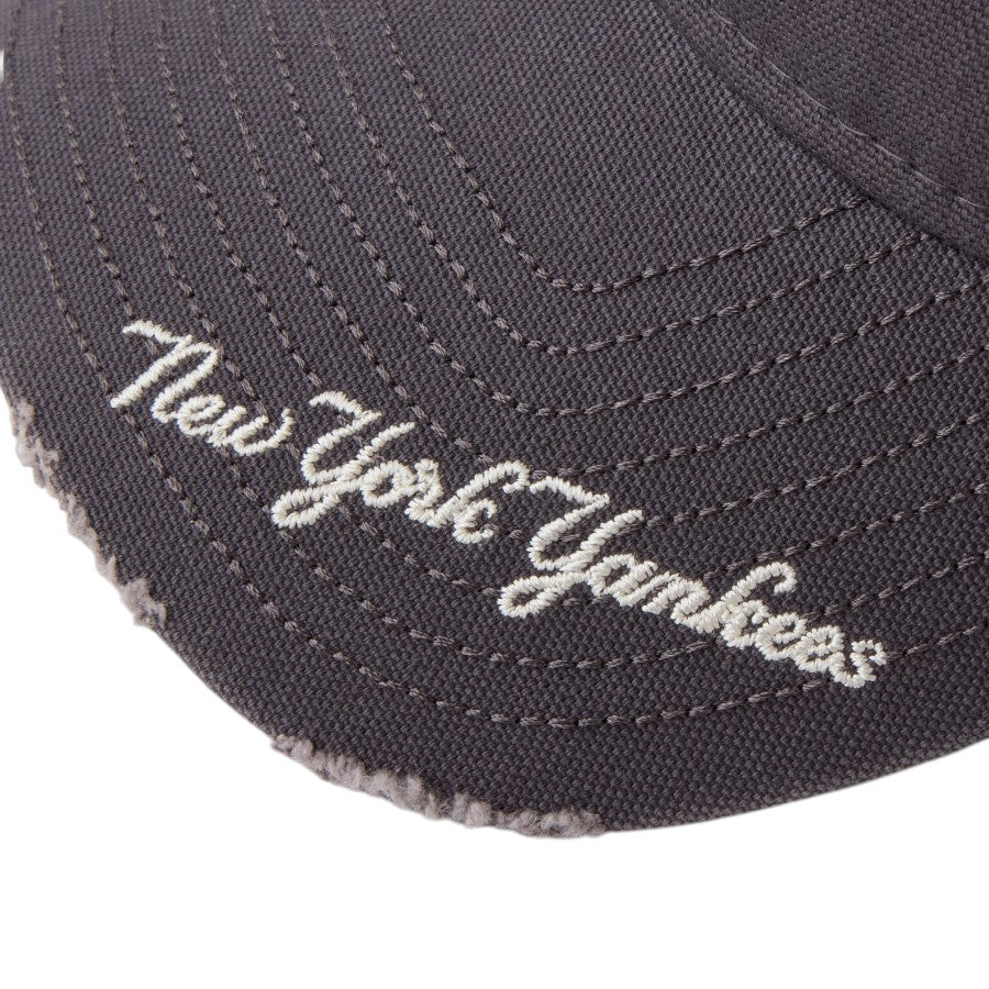 NEW ERA バイザーロゴ刺繍 グラファイト