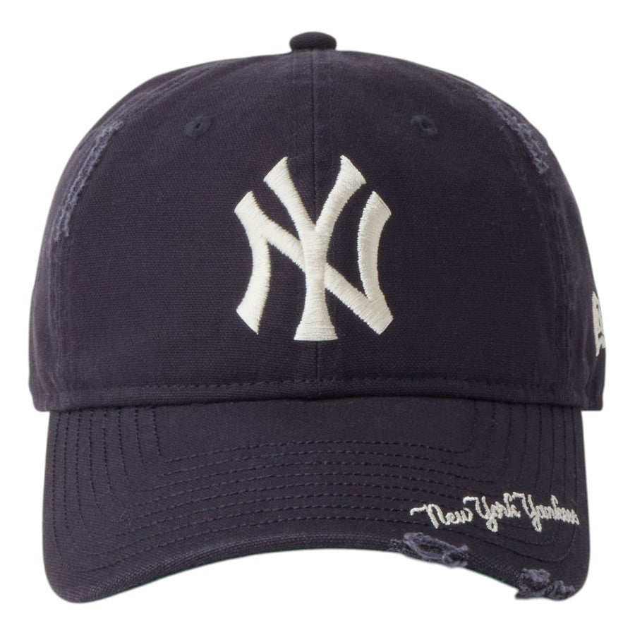 NEW ERA キャップ ネイビー 正面デザイン