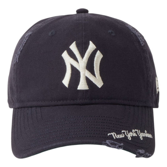 NEW ERA キャップ ネイビー 正面デザイン