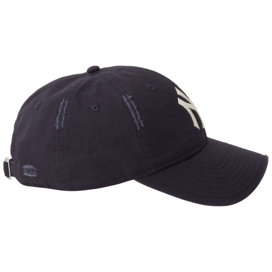 NEW ERA キャップ ネイビー 右側面