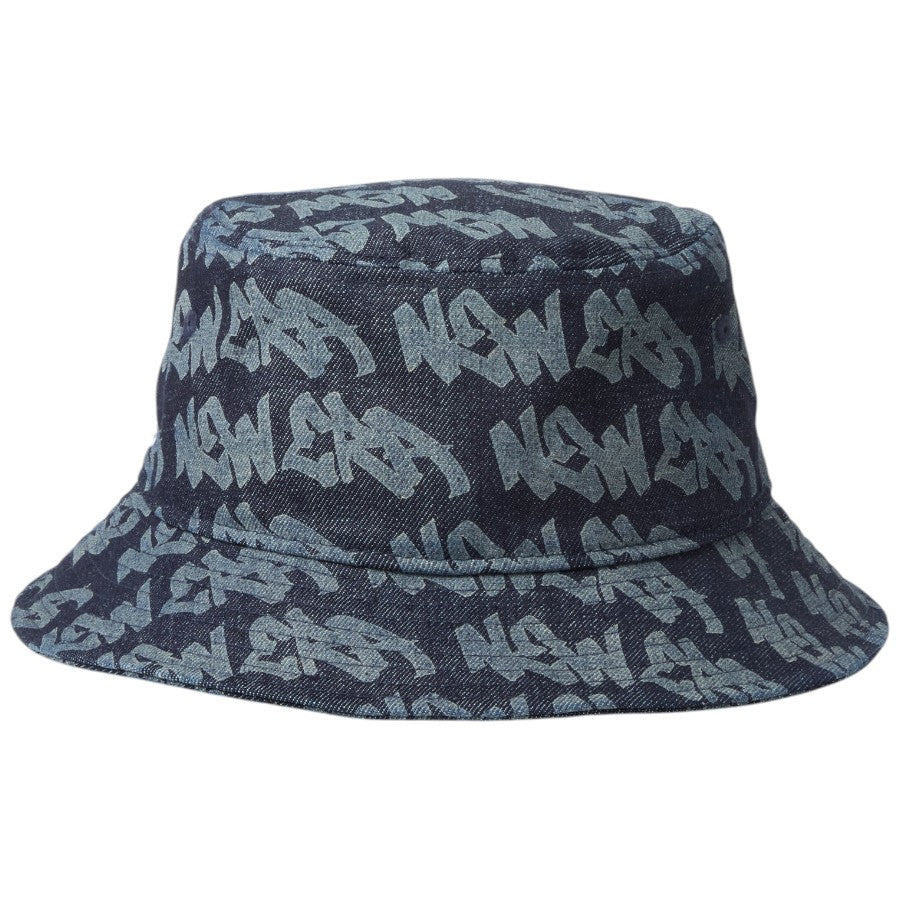 NEW ERA バケットハット デニム 背面
