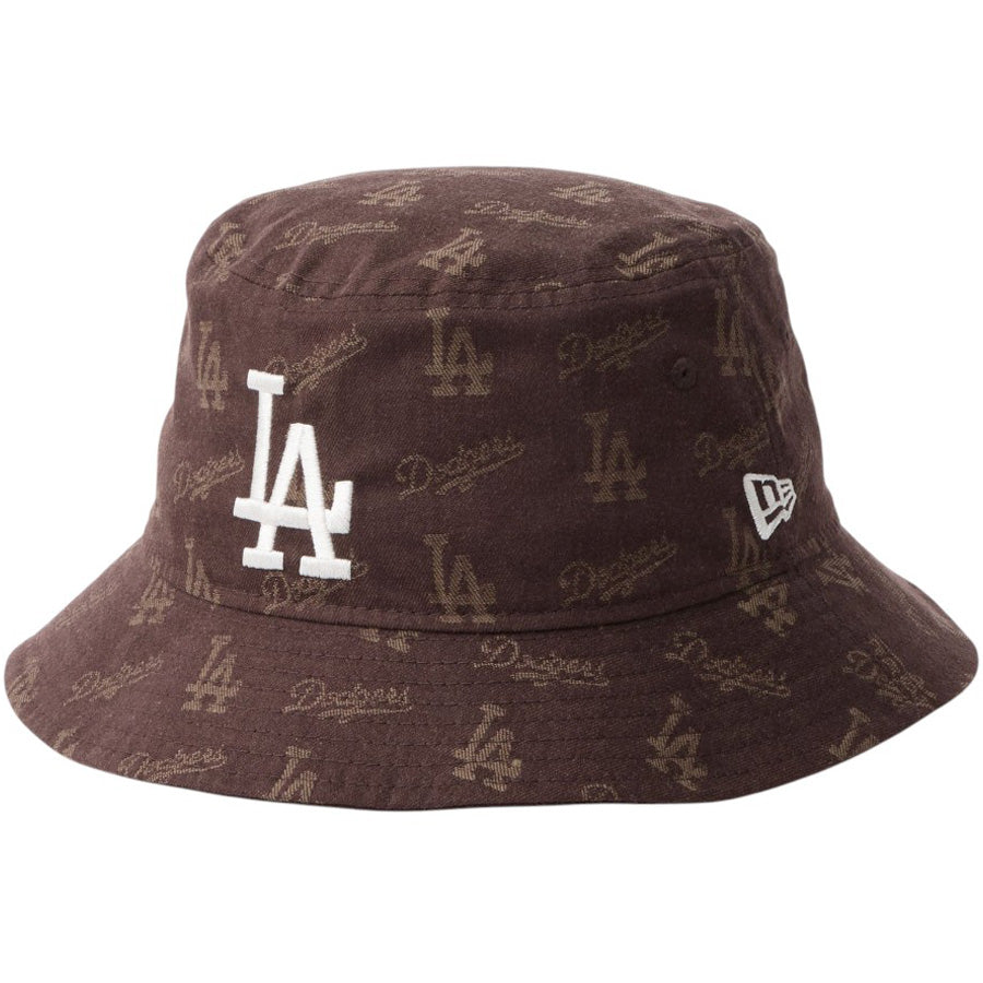 NEW ERA ドジャース バケットハット 左斜め